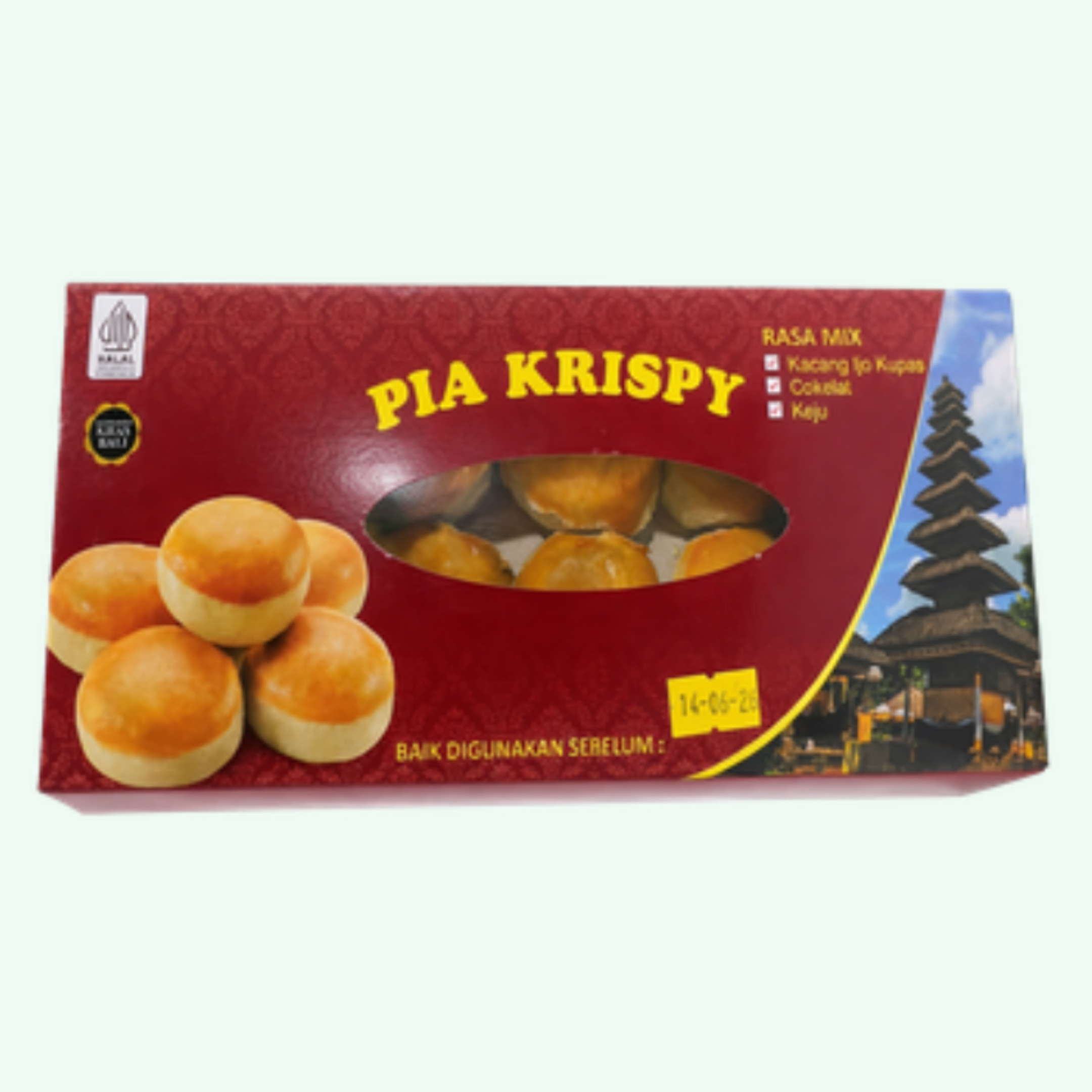 Pia Krispy Rasa Mix isi 14